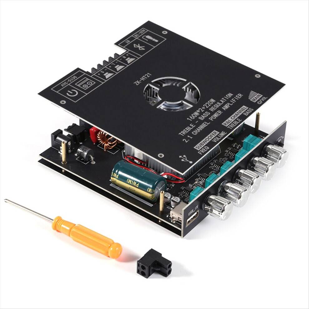 Bluetooth car HT21 2.1 Channel TDA7498E Bluetooth Digital Power Amplifier Module