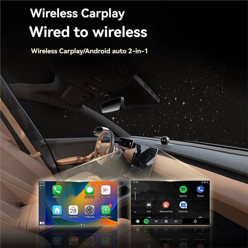 Android auto adapter 2in1 Wireless Carplay Android Auto Adapter