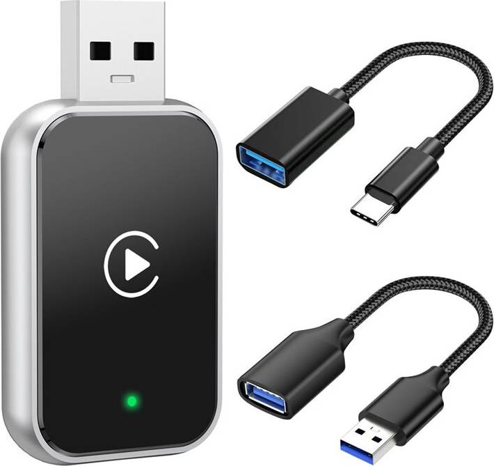 2in1 Wireless Carplay Adapter Android Auto