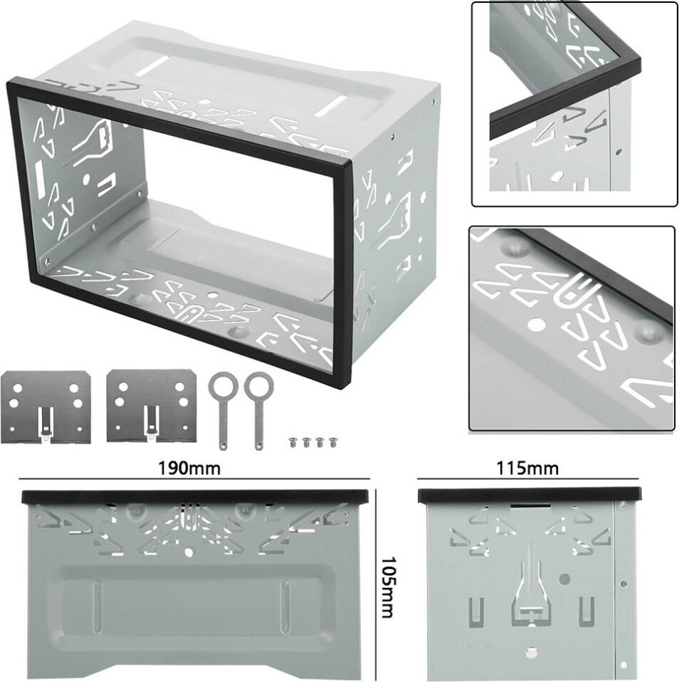 Universal Double DIN Installation Dash Kit