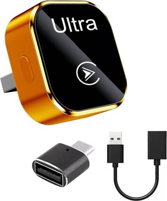 2 In1 Wireless Carplay Box Orange
