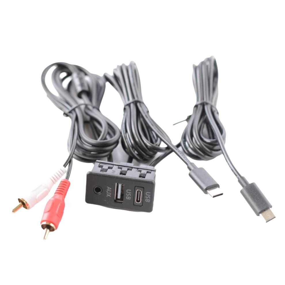 Car Android Navigation Machine AUX Panel Type-C+