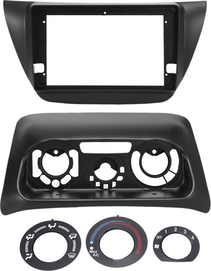 Saudism 9 Inch Car Fascia Adaptor Panel Frame Kit