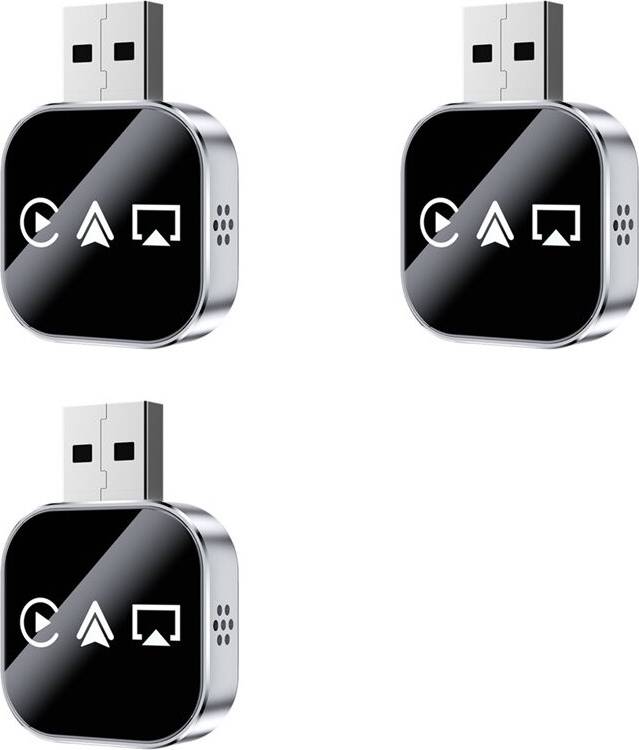 Usb android auto Typecat 3X 3 In1 Carplay Adapter Android Auto USB Dongle