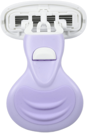 Smooth Travel Razor Set Unisex Lila