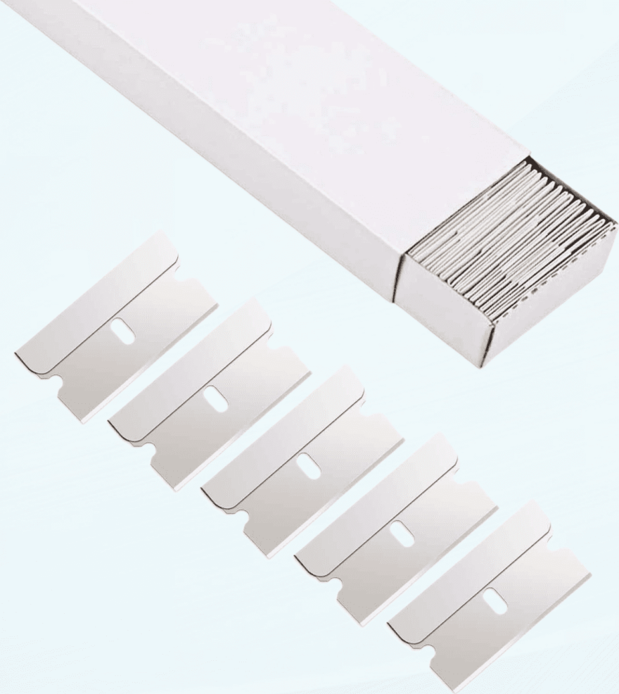 Stainless Steel Razor Blades 100pcs