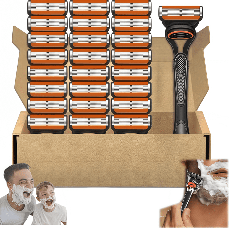 Men's Razor Blade Set 24Pcs