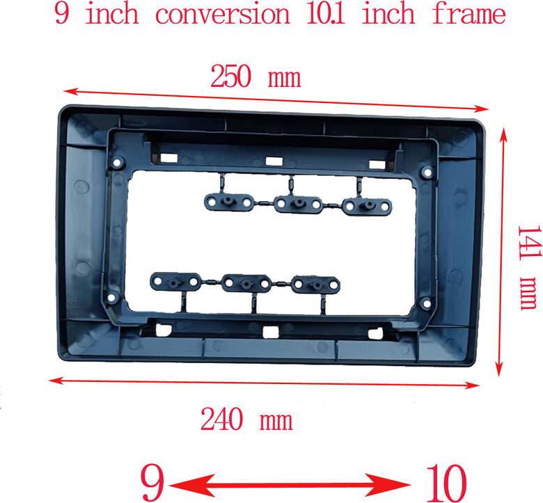 Frame 2 DIN Car Console Radio Android System