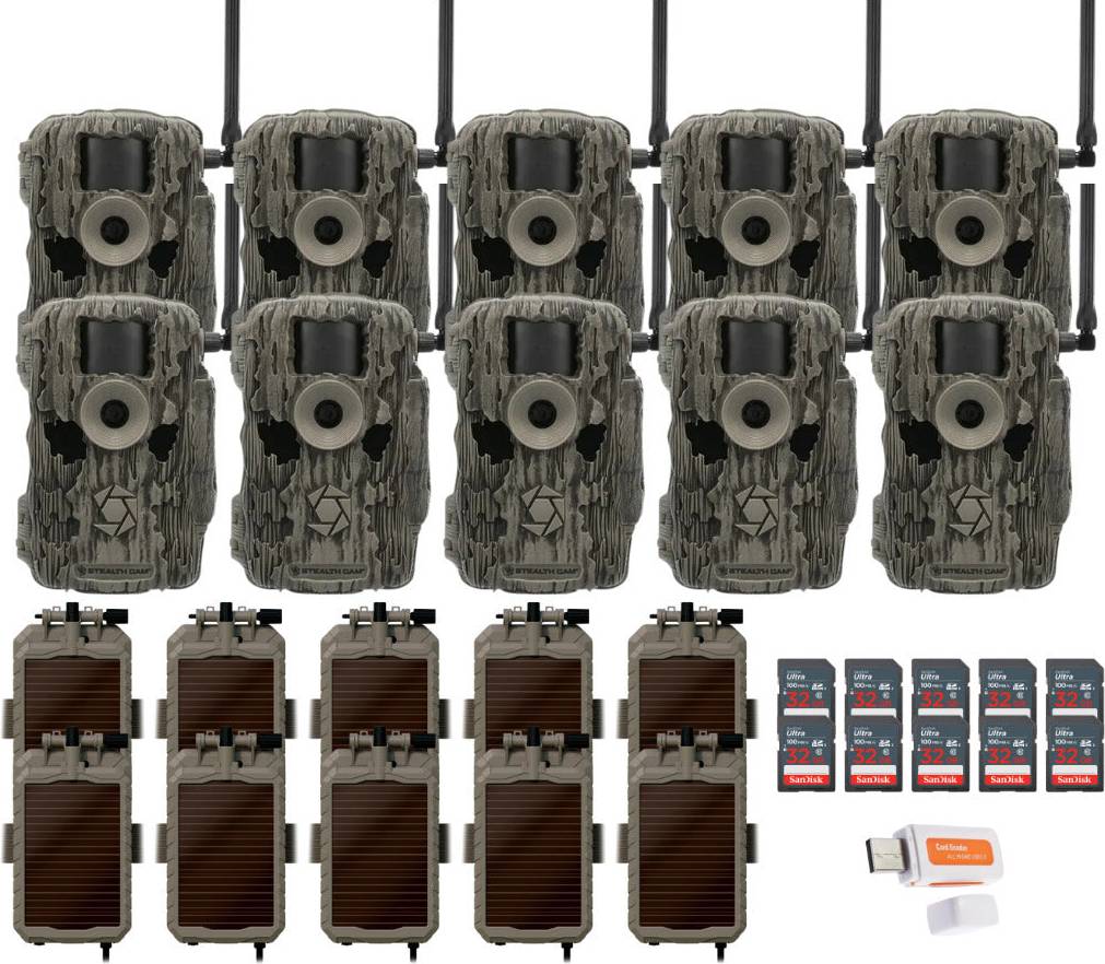 36MP Fusion Max Cellular Trail Camera Bundle