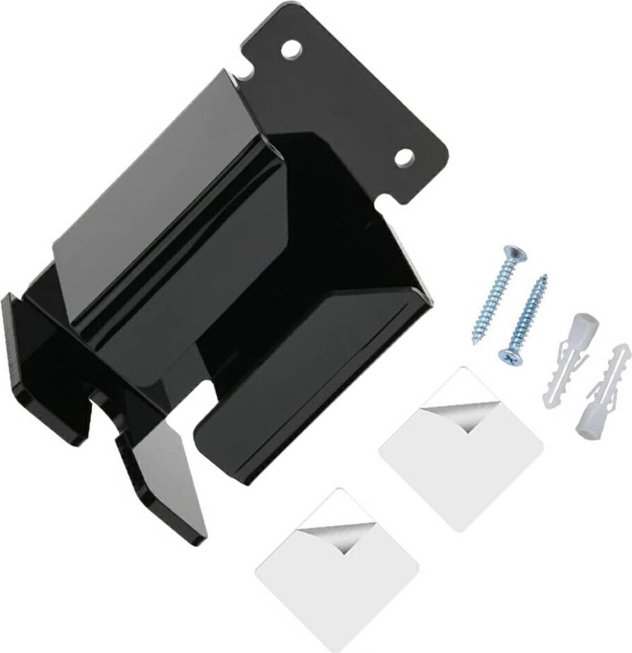 Acrylic Black Easy-To-Install Razor Organizer