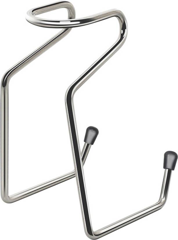 ABOOFAN 2Pcs Silver Shaving Brush Storage Rack