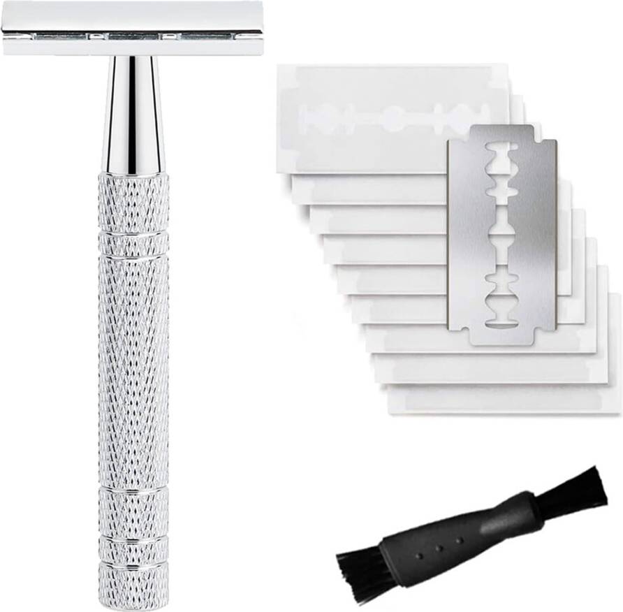 Traditional Safety Razor Long Handle