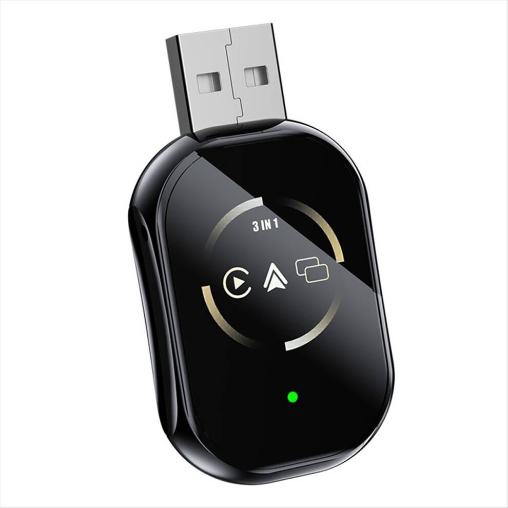 Exogio 3 In1 Wireless Carplay Adapter Android Mini Size
