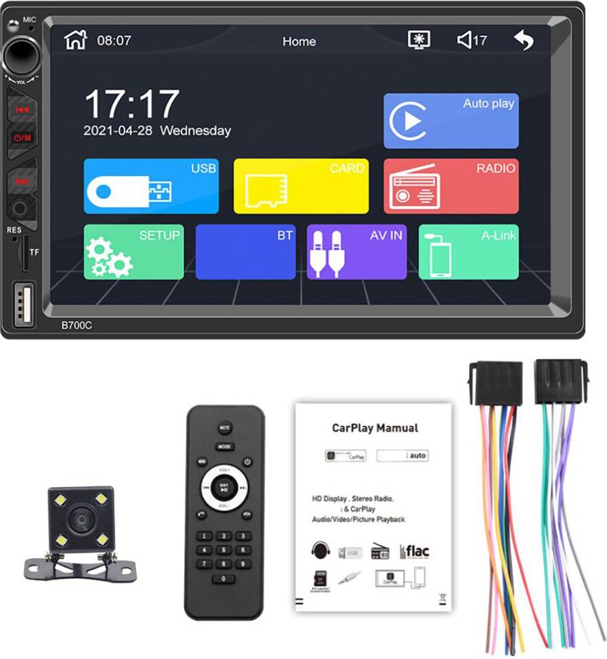 Multimedia Player Car Stereo 7 Inch