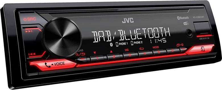 JVC KD-X282DBT USB Car Radio Kit