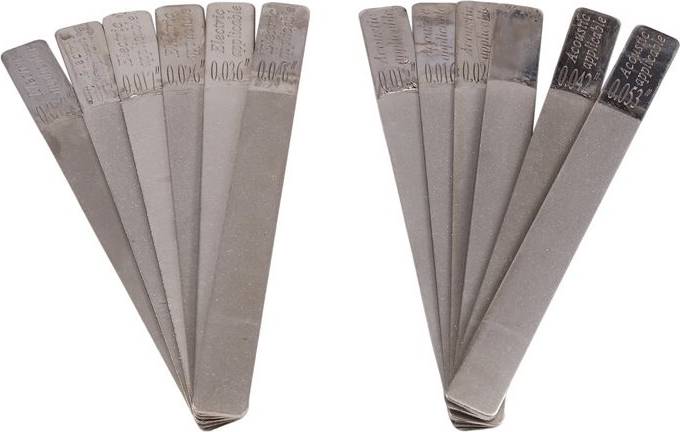 Electric Guitar Nut File Kit