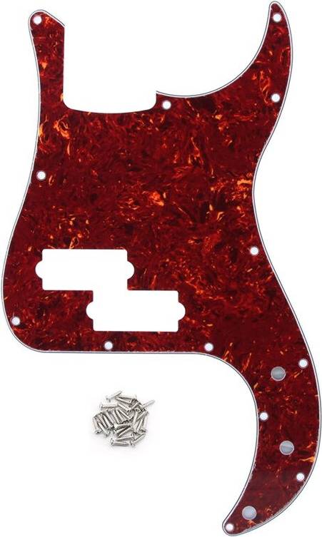Red Tortoise Pickguard PVC Guitar Scratch Plate