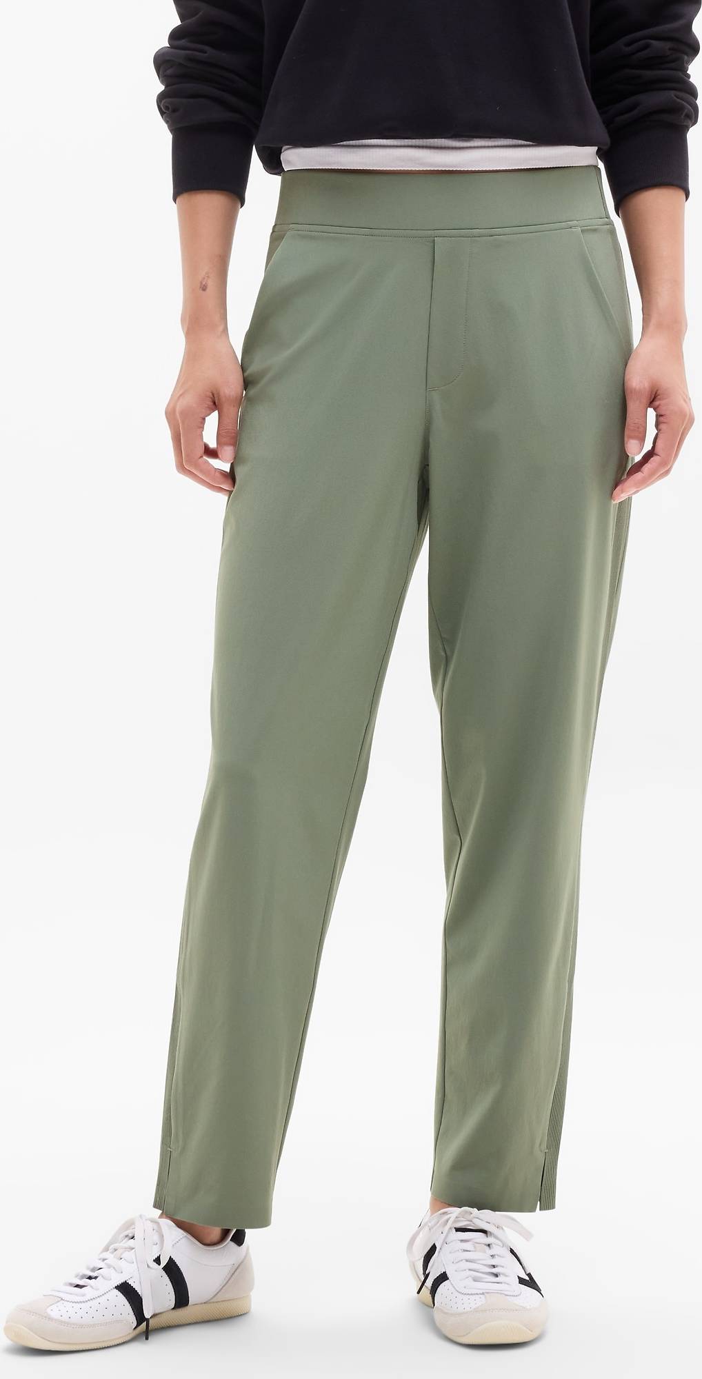 Mid Rise Ankle Pant
