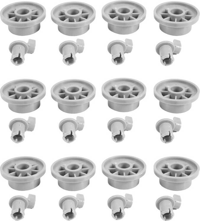 Torribaly 12Pack Dishwasher Lower Rack Wheel Replacement