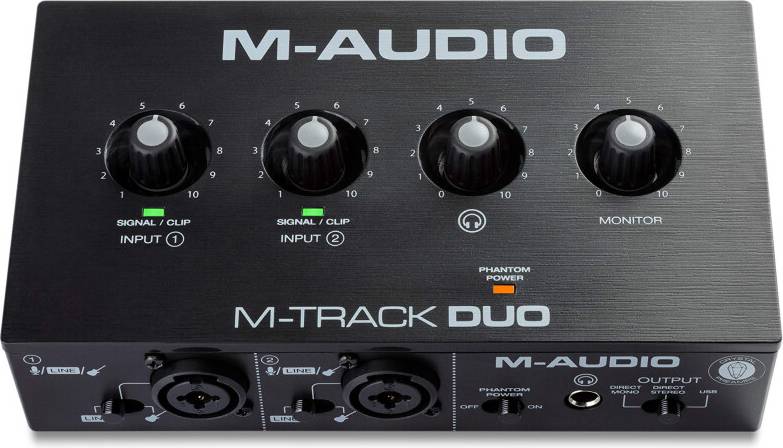 M-Audio M-Track Duo USB Audio Interface