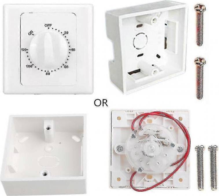 Mechanical Timer Switch with Countdown Function