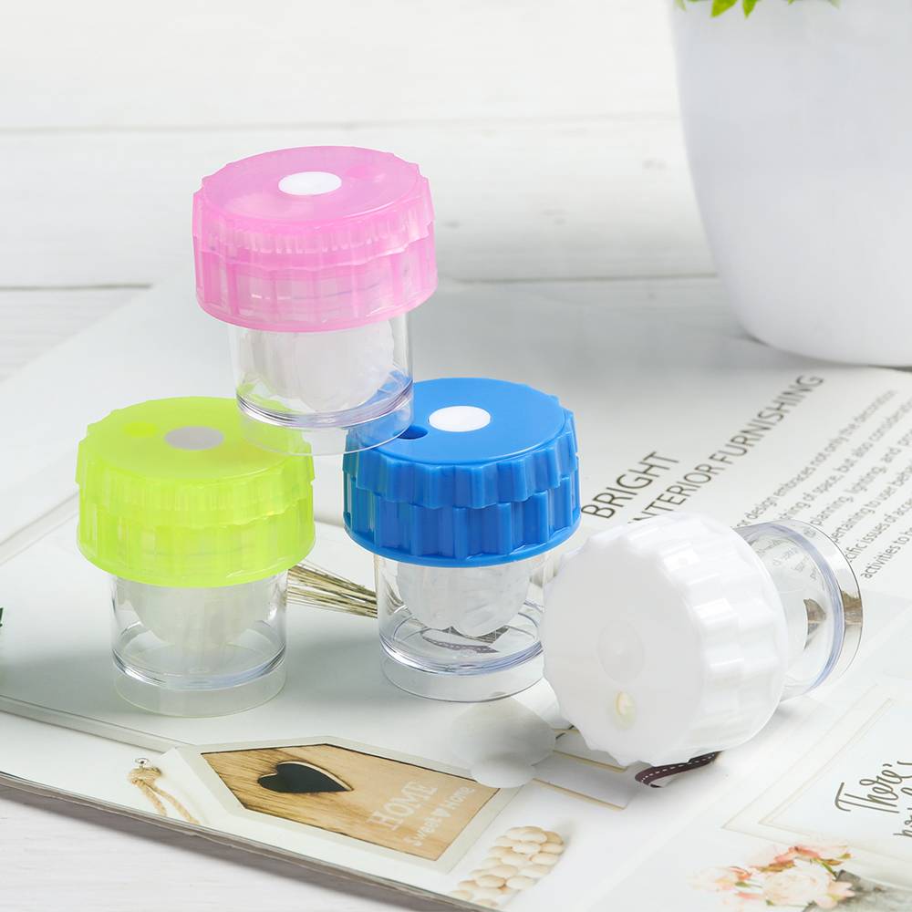 Manuellt Roterbart Kontaktlinsfodral Candy Kit