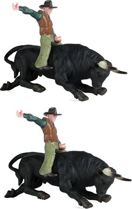 PVC Model Animal Rodeo Bull