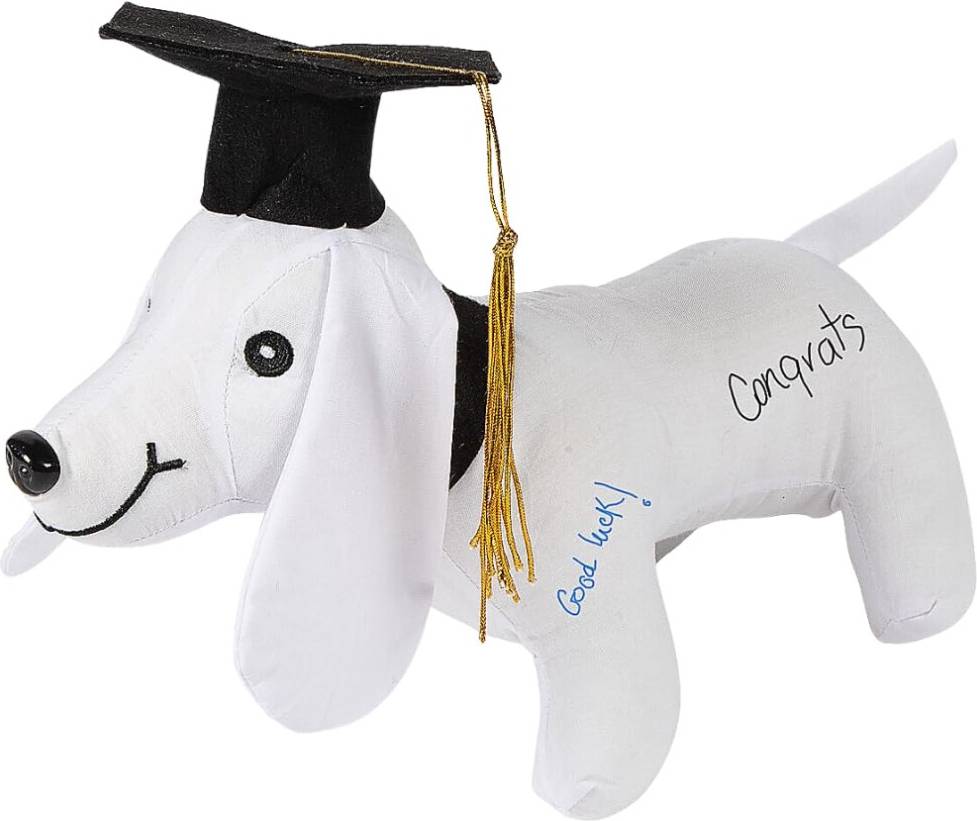 Fun Express Graduation Autograph Dog
