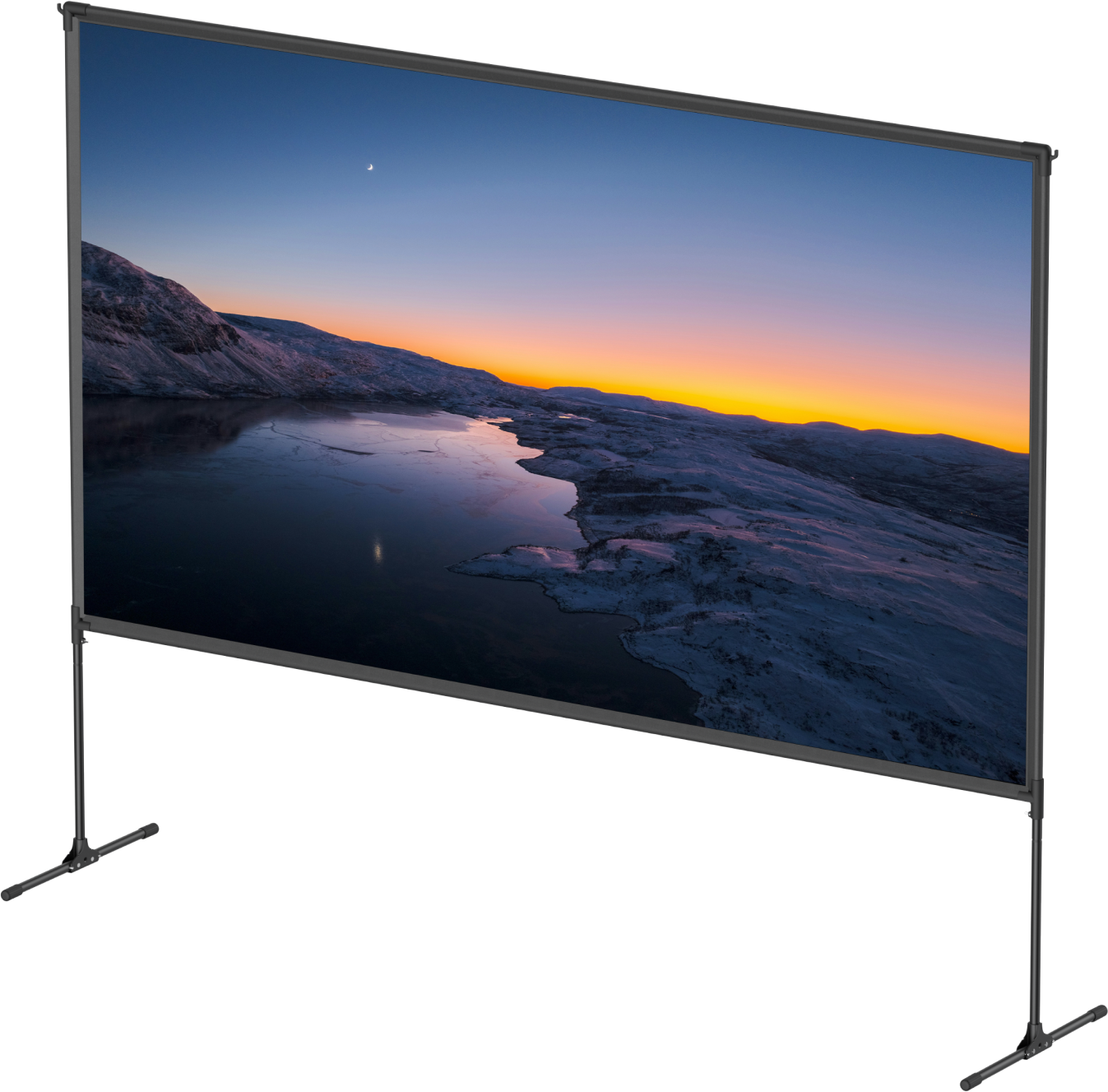 Projector screen 100 inch Soundcore Nebula 100 Inch Home Projector Screen