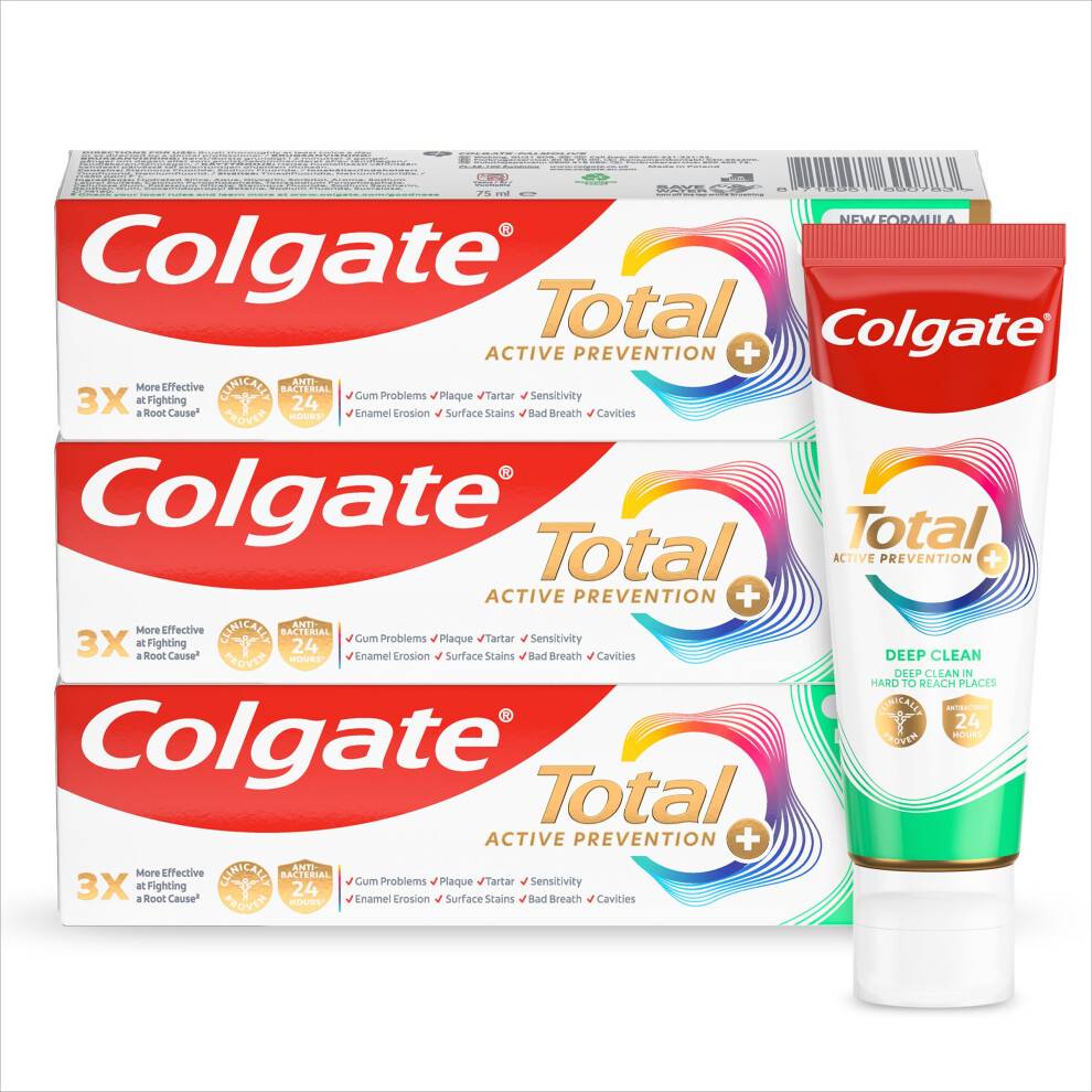 Colgate total Colgate Total Advanced Deep Clean Toothpaste 75ml