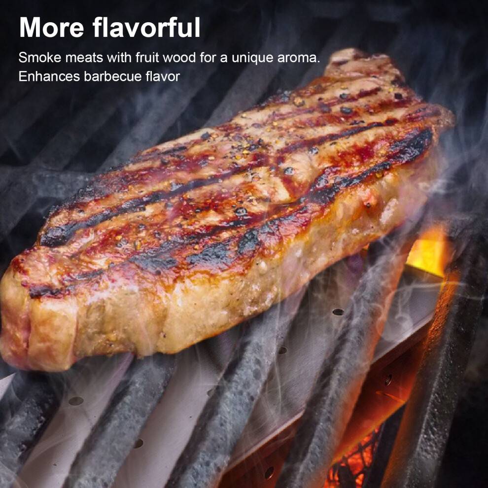 Rectangular Barbecue Smoker Box