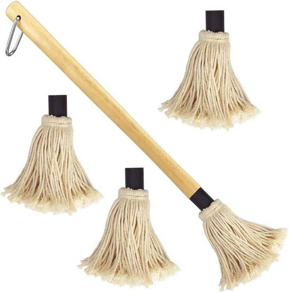 BBQ Basting Mop Professional Threaded Handle