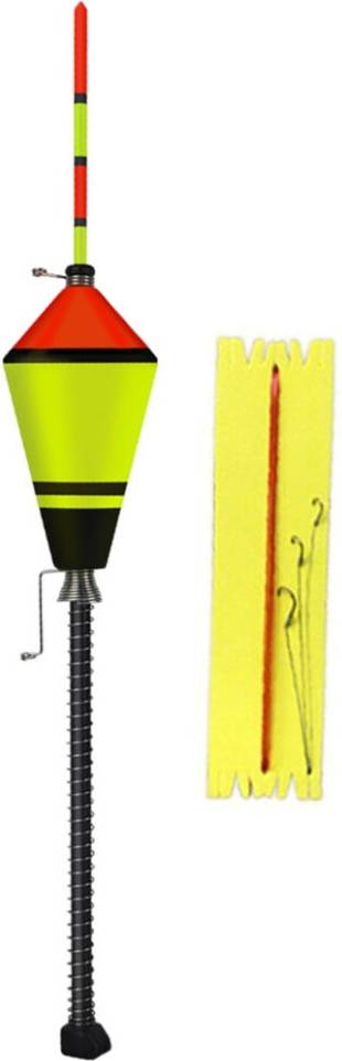 Automatic Fishing Float with Spring Resilience