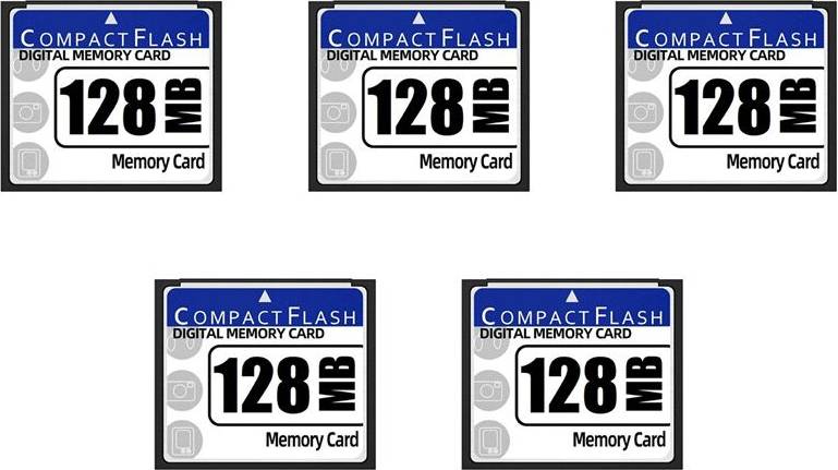 Typecat 5X 128MB Compact Flash Memory Card