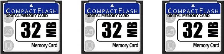 Typecat 3X 32GB Compact Flash Memory Card