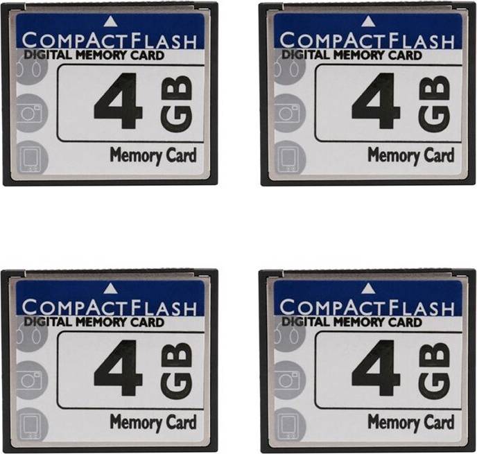 4X Professional 4GB Compact Flash Memory Card