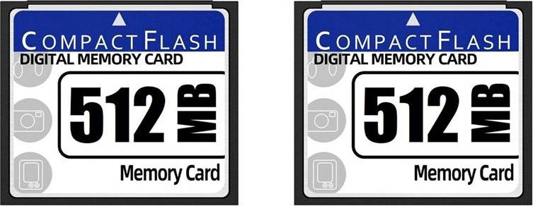 Typecat 2X 512MB Compact Flash Memory Card