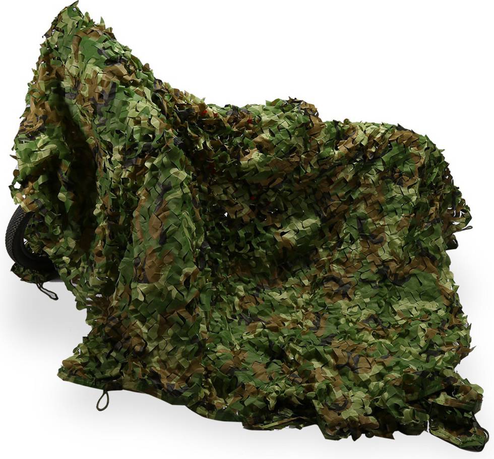 Premium Camouflage Netting With Waterproof Rip