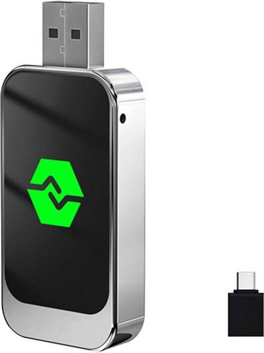 Zandona USB 2-In-1 Wireless Carplay Android Auto Adapter