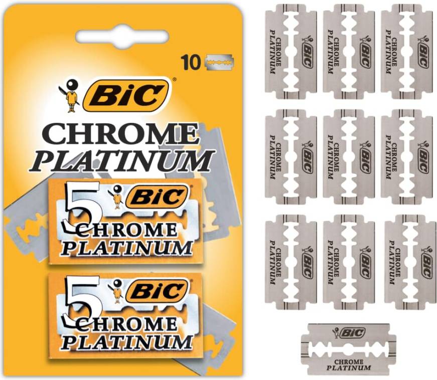 Bic Chrome Platinum Double Edge Safety Razor