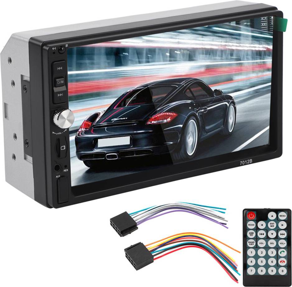 Car Audio Receiver With Touch Screen Backup Camera Mirror
