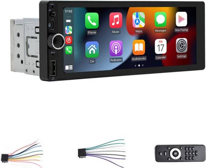 Android auto radio Typecat 6.86 Inch Wireless Car Radio Android Auto Multimedia Player