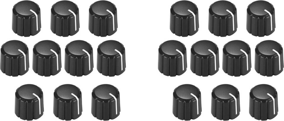 20Pcs Potentiometer Control Knobs