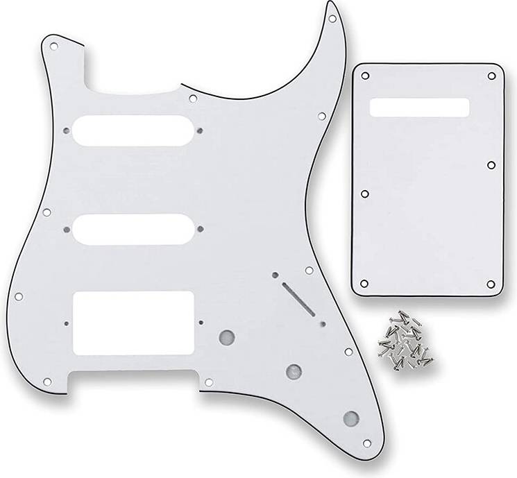 Typecat Pickguard Scratch Plate Guitar Back Set
