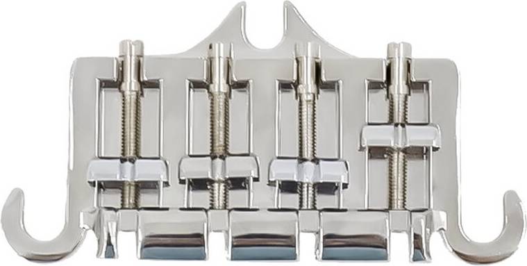 3 Point 4 String Bass Bridge Tailpiece