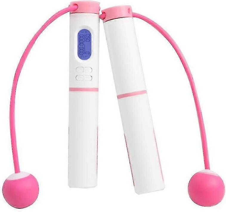 Jump rope Pink White Cordless Jump Rope
