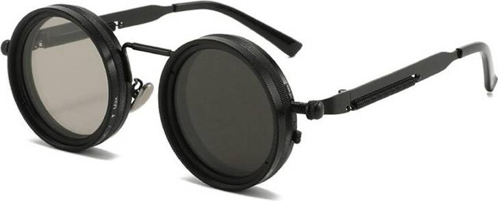 Exogio Manual Rotation Adjustment Light Reduction Filter Adjustable Tint Sunglasses