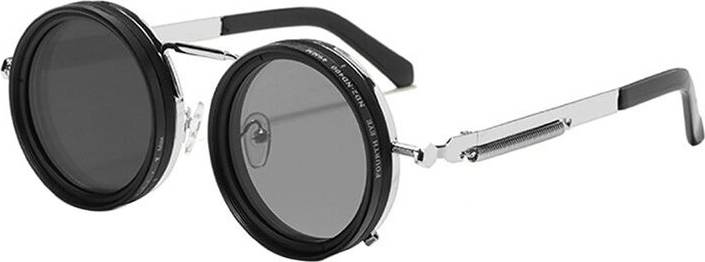 Exogio Manual Rotation Adjustment Light Reduction Filter Adjustable Tint Sunglasses