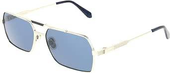 Ferragamo Men Rectangular Frame Sunglasses - Silver