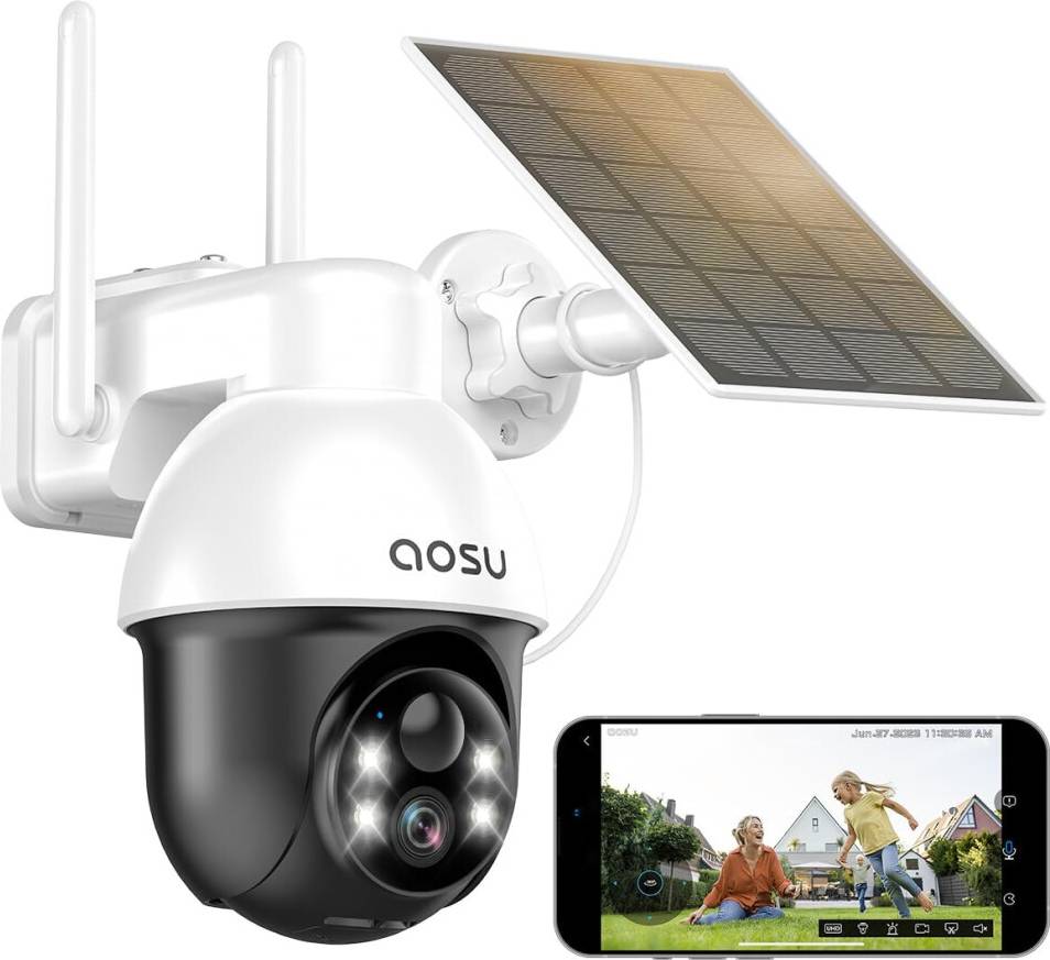 Solar Security Camera Wireless Outdoor